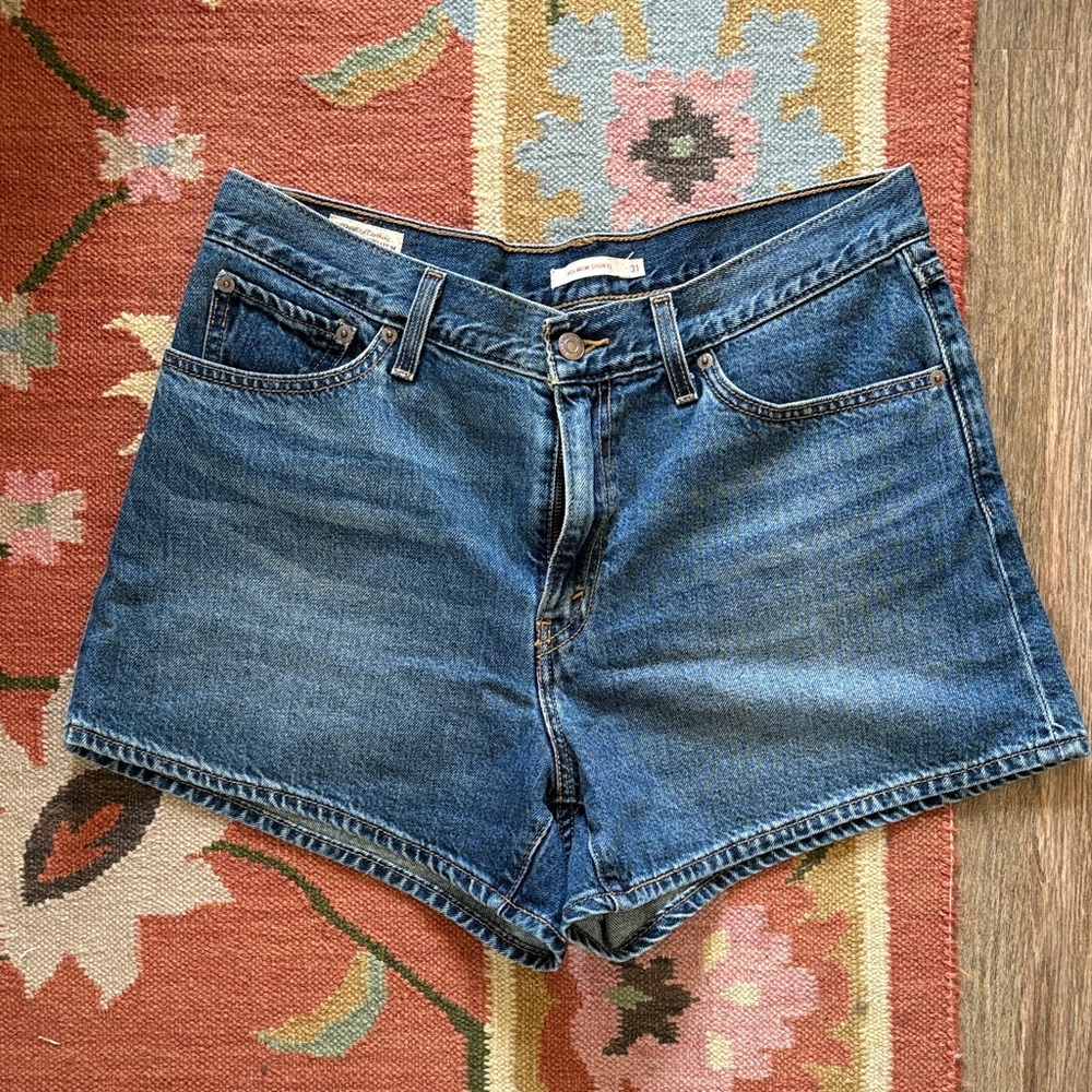 Levi's Women's Blue Jean Shorts